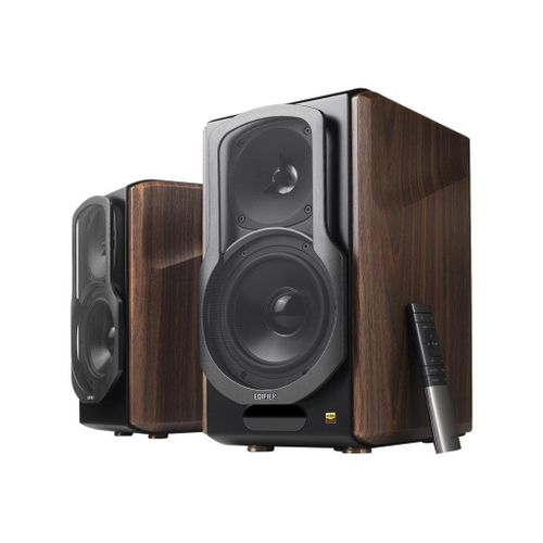 Edifier S2000MKIII - Enceinte sans fil Bluetooth - Brun