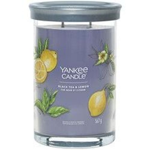 Yankee Candle - Black Tea & Lemon Signature Tumbler Candle ( ¿erný ¿aj a citron ) - Vonná sví¿ka 567.0g