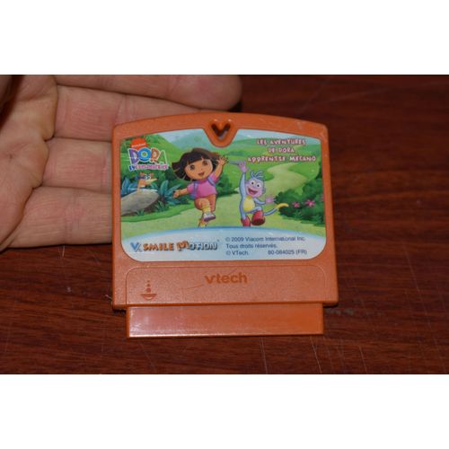 Jeu Vsmile Motion Vtech Dora L'exploratrice Les Aventures De Dora Apprenti Mecano