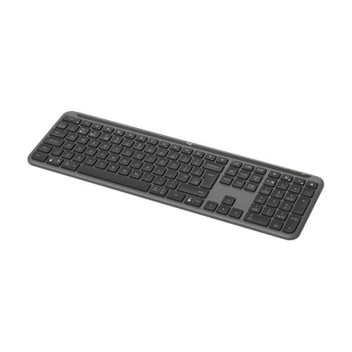 Logitech Signature Slim K950 - Clavier - 100% - full size - sans fil - Bluetooth 5.1 LE - AZERTY - Français - graphite