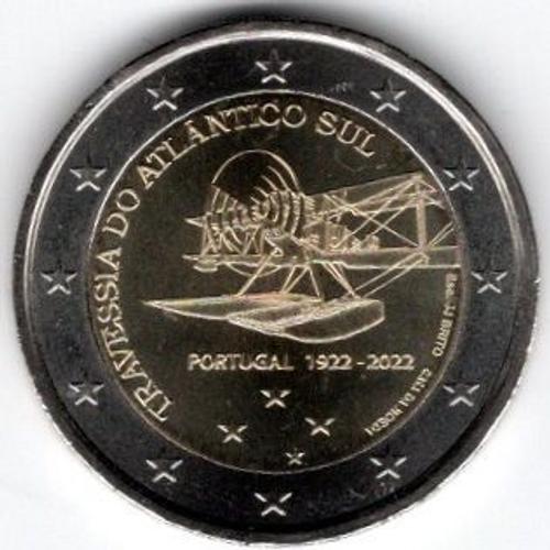 2 Euro Portugal 2022 Traversée Atlantique Sud - Unc