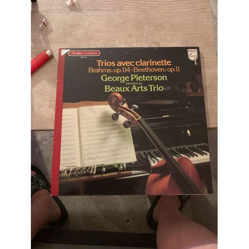 Trio Avec Clarinette Brahms Op114 Beethoven Op11