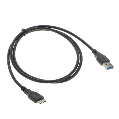Câble Super Speed USB 3.0 pour Disque Dur Externe Mâle A vers Micro B 