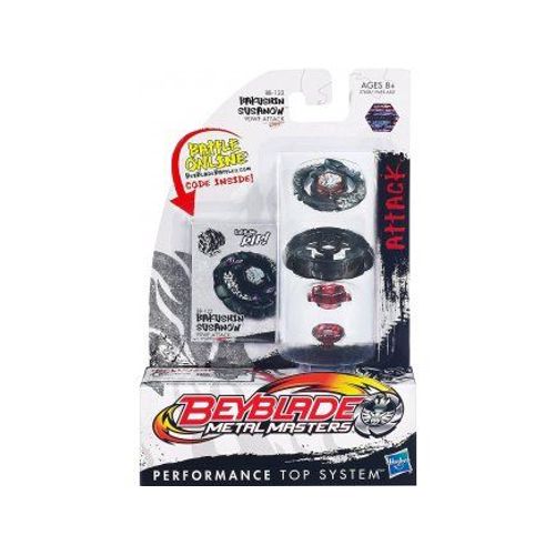 Toupie Beyblade Metal Masters Bakushin Susanow Et Son Lanceur - Toupie Type Attaque