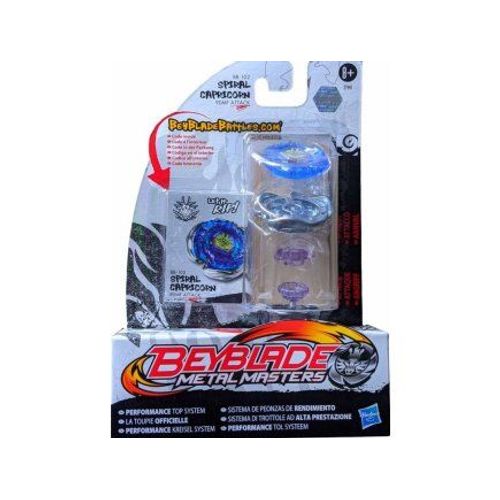 Toupie Beyblade Metal Masters Spiral Capricorn Et Son Lanceur - Toupie Type Attaque