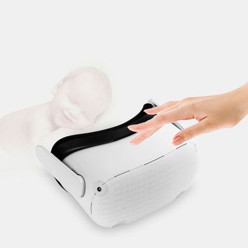 Housse De Protection Compatible Avec Oculus Quest 2 Coque- Blanc