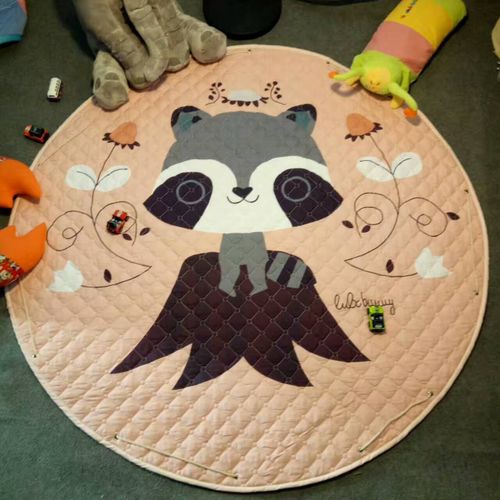 Tapis Décoratif Pour Chambre D'Enfants, 150x150cm, Tapis De Jeu Patchwork Pour Bébé, Couverture De Pique-Nique, Tapis D'Extérieur Pour Garçons