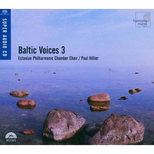 Baltic Voices 3 : "Oeuvres Chorales Estoniennes, Compositeurs Augustinas, Saariaho, Mazulis, Bergman, Martinaitis, Tuur, Gorecki, Gudmundsen [Estonian Phil. Chamber Choir, Dir. Paul Hillier] 78'
