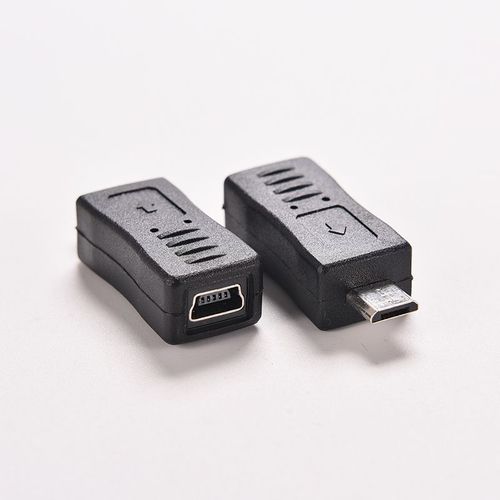 Adaptateur Micro USB mâle vers Mini USB femelle, convertisseur de connecteur pour téléphones mobiles MP3