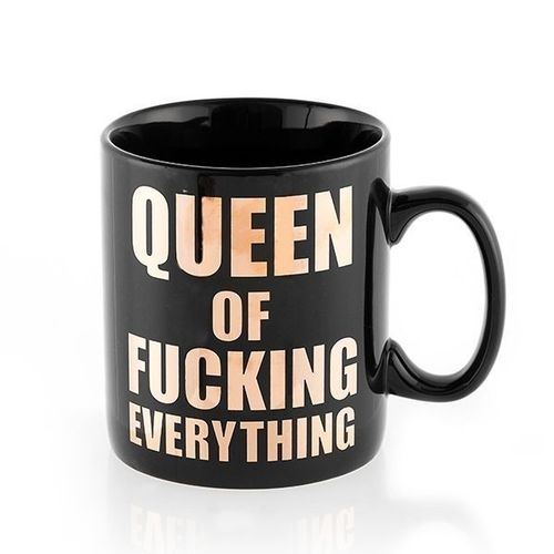 Mug Xxl Queen Of Fucking Everything Tasse Géante 850 Ml