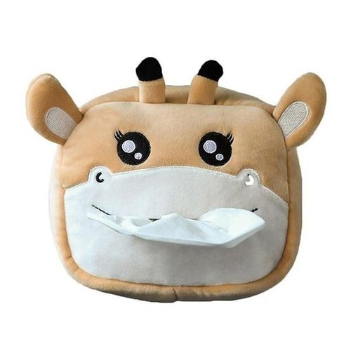 Distributeur De Mouchoirs Girafe En Peluche