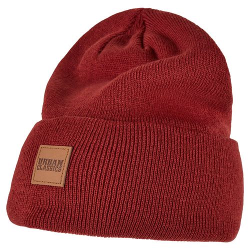 Urban Classics - Patch Long Beanie Burgundy