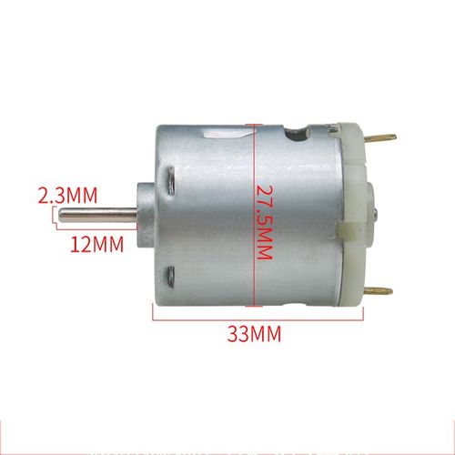 Moteur C4 365 à balais de carbone magnétique pour sèche-cheveux, haute vitesse, 12V-24V, 17V, 18V