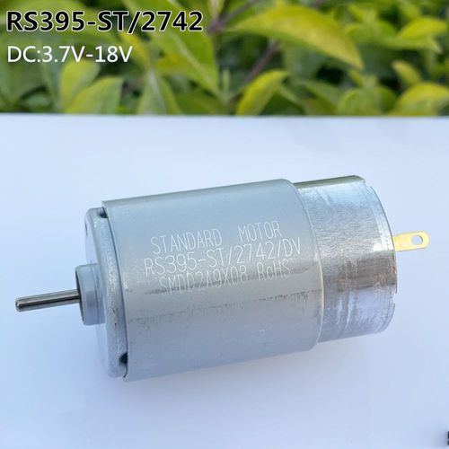 Moteur électrique à balais de carbone Micro RS-395-2742 Standard, courant continu 3.7V 5V 6V 9V 12V 18V 13650 tr/min, grande vitesse, grand couple pour modèle de jouet