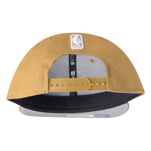 New Era 9fifty Snapback Cap - Milwaukee Bucks Panama Tan