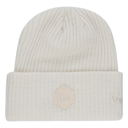 New Era Unisex Bonnet D'hiver - Ribbed Wide Cuff Ivory