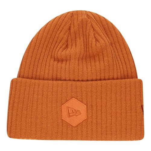 New Era Unisex Bonnet D'hiver - Ribbed Wide Cuff Rust