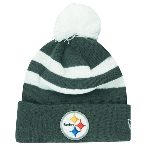 New Era Bonnet D'hiver - Graphite Pittsburgh Steelers