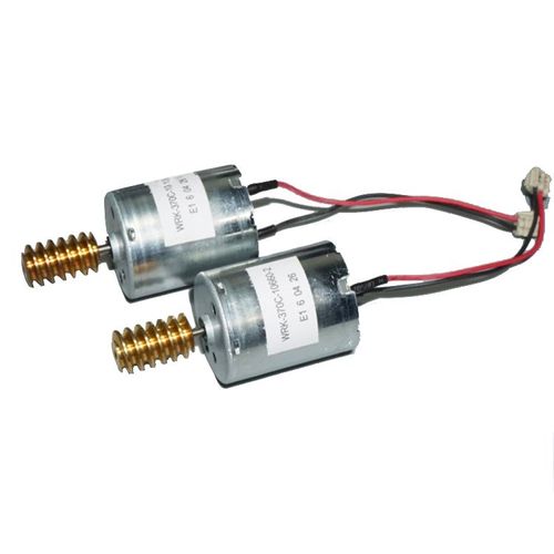 Moteur de précision 370, 12-24V, 370-10660, avec engrenage à vis sans fin, Micro-balais de carbone, basse vitesse, silencieux, résistant à l'usure, longue durée de vie
