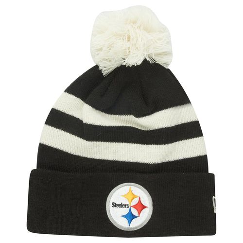 New Era Bonnet D'hiver - Ivory Pittsburgh Steelers