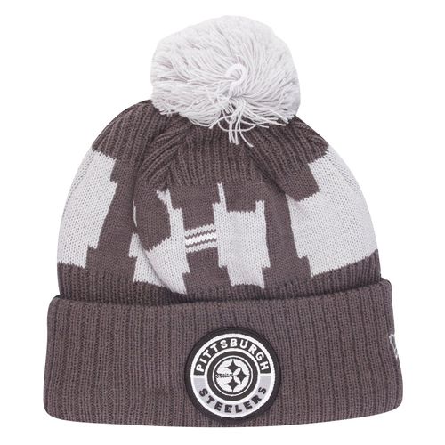New Era Nfl Sport Knit Bonnet Beanie - Pittsburgh Steelers