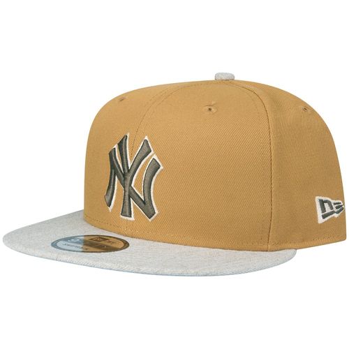 New Era 9fifty Snapback Cap - New York Yankees Tan Outmeal