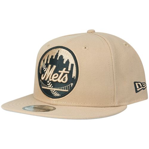 New Era 9fifty Snapback Cap - New York Mets Camel Beige