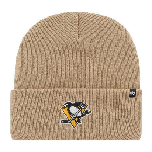 47 Brand Knit Bonnet - Haymaker Pittsburgh Penguins Khaki
