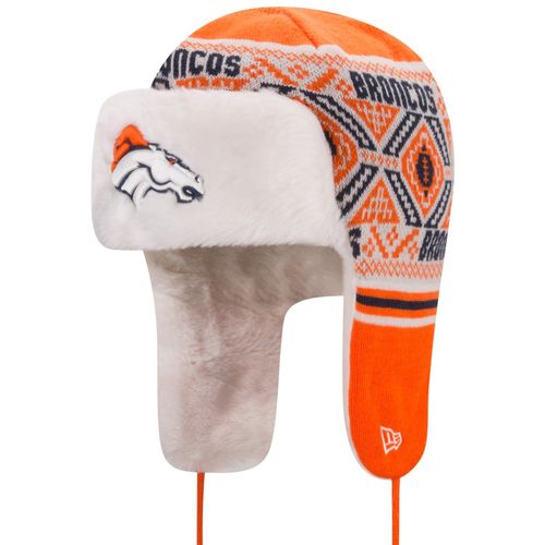 New Era Chapeau D'hiver Festive Trapper - Denver Broncos