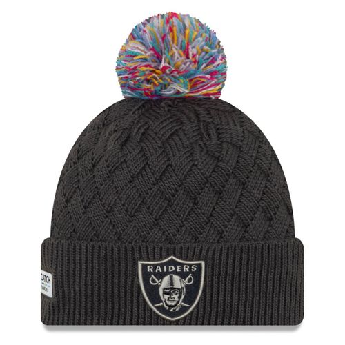 New Era Bonnet Femme Beanie Crucial Catch Las Vegas Raiders