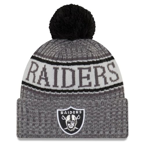 New Era Nfl Sideline Graphite Chapeau - Oakland Raiders
