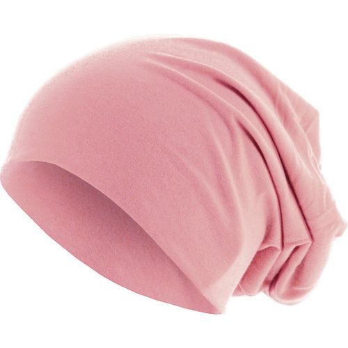Urban Classics Pastel Jersey Beanie - Light Pink