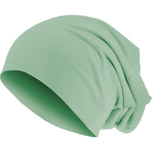 Urban Classics Pastel Jersey Beanie - Light Mint