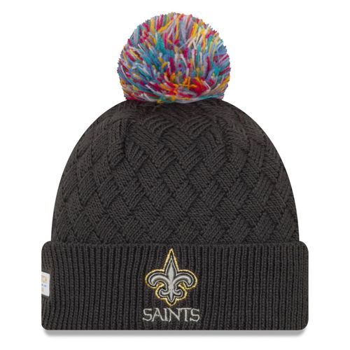New Era Bonnet Femme Beanie Crucial Catch New Orleans Saints