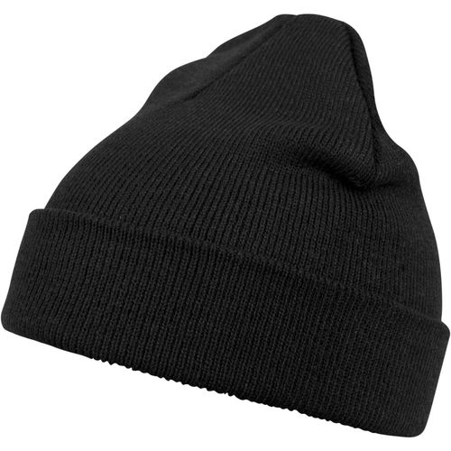 Urban Classics Beanie Bonnet - Basic Flap Noir