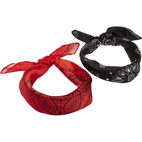 Urban Classics Satin Bandana Neck Scarf 3-Pack