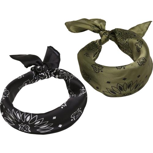 Urban Classics Satin Bandana Neck Scarf 3-Pack