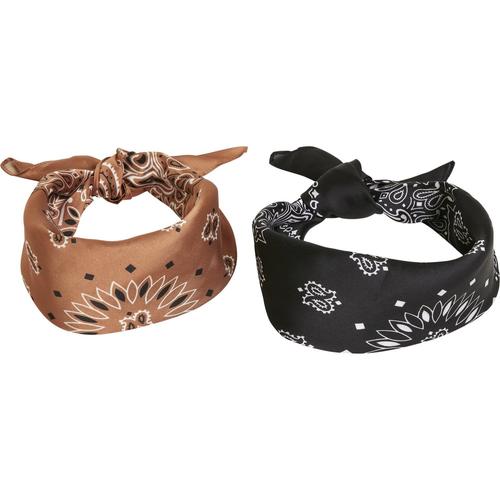 Urban Classics Satin Bandana Neck Scarf 3-Pack