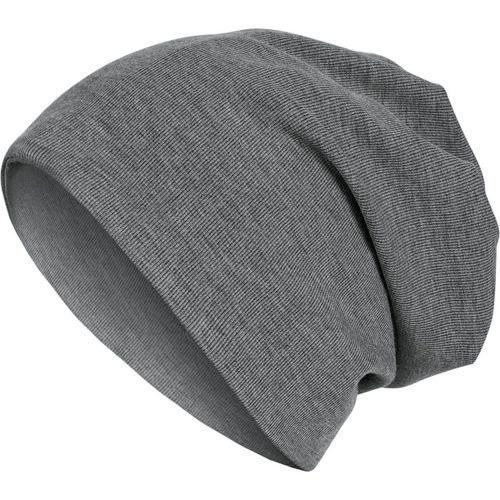 Urban Classics Rib 2in1 Beanie - Charcoal