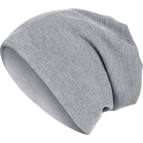 Urban Classics Rib 2in1 Beanie - Heather Gris