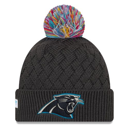 New Era Bonnet Femme Beanie Crucial Catch Carolina Panthers