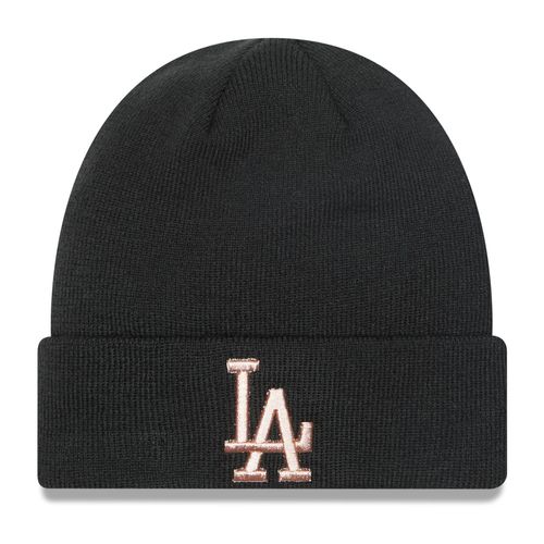 New Era Femme Bonnet D'hiver - Metallic Los Angeles Dodgers