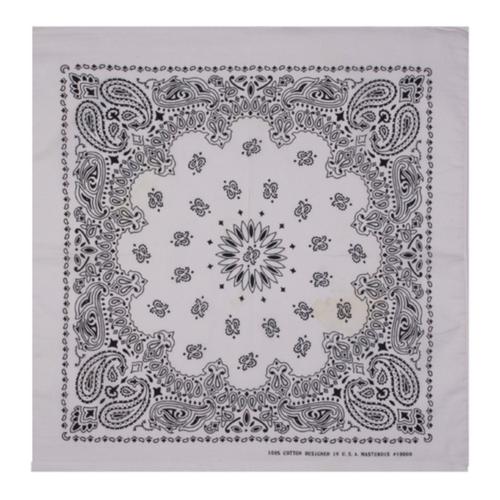 Urban Classics Bandana Neck Scarf Face Head Mask Blanc