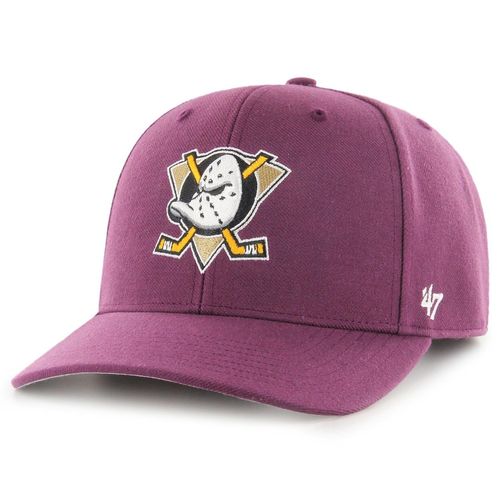 47 Brand Low Profile Snapback Cap Zone Anaheim Ducks Purple