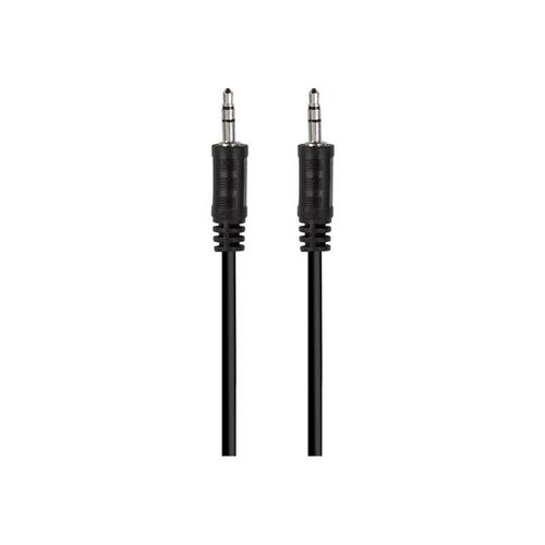 LogiLink - Câble audio - mini-phone stereo 3.5 mm mâle pour mini-phone stereo 3.5 mm mâle - 10 m - noir