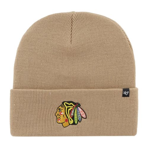 47 Brand Knit Bonnet - Haymaker Chicago Blackhawks Khaki