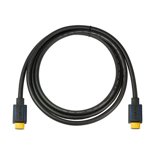 LogiLink Premium - Câble HDMI avec Ethernet - HDMI mâle pour HDMI mâle - 1.8 m - noir - support 4K