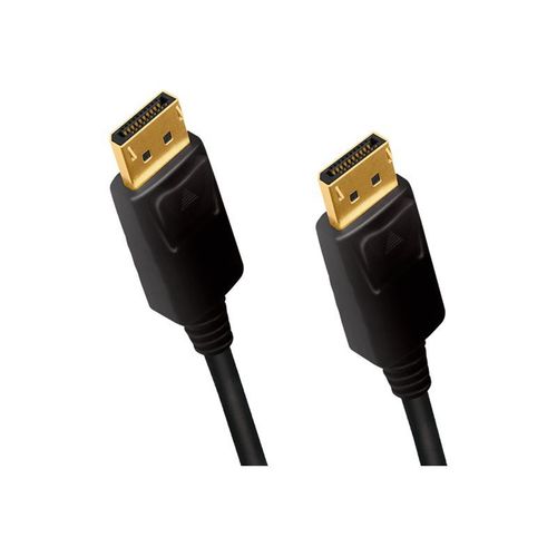 LogiLink - Câble DisplayPort - DisplayPort mâle pour DisplayPort mâle - 5 m - noir