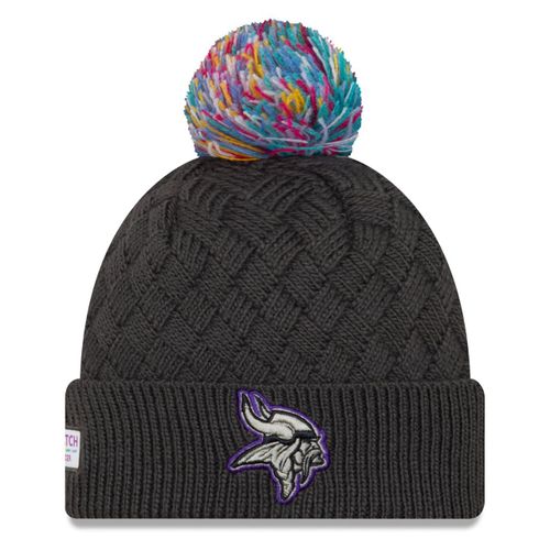 New Era Bonnet Femme Beanie Crucial Catch Minnesota Vikings
