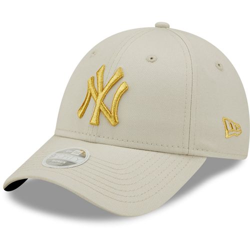 New Era 9forty Femme Cap - Metallic New York Yankees Beige